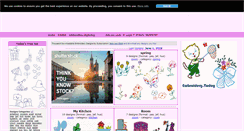 Desktop Screenshot of embroiderymoon.com