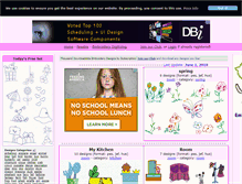 Tablet Screenshot of embroiderymoon.com